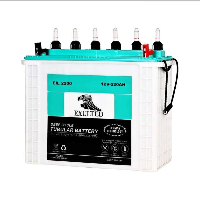 Exulted Deep Cycle Tubular Battery
